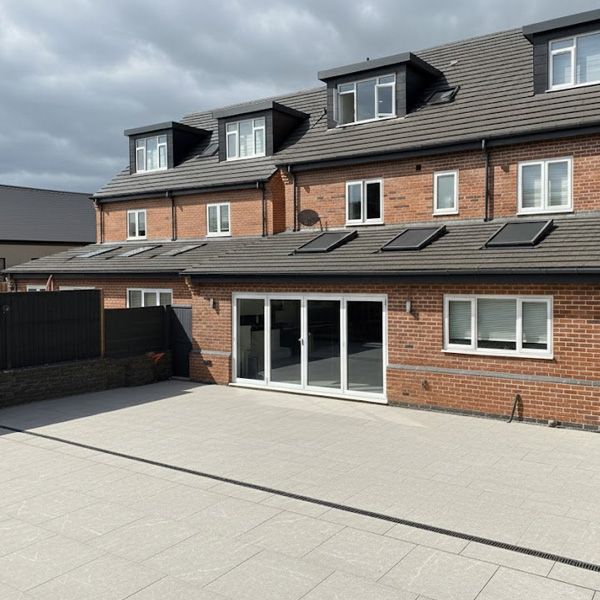 Before image of Swim Spa Enclosure Shrewsbury