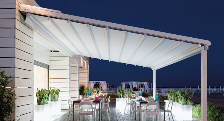 Sloped Pergola