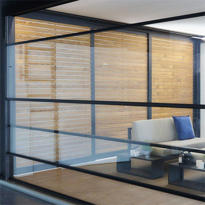 Vertical Glass Sliding Wall