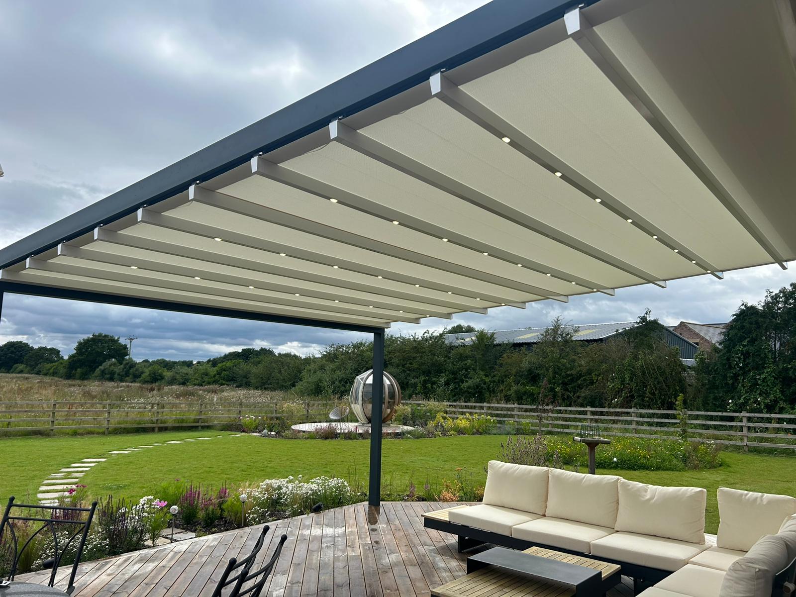 Sloped Pergola Yorkshire