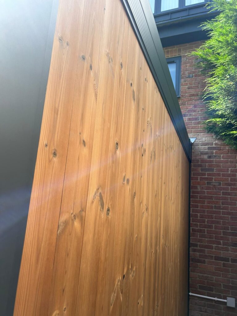 wooden wall