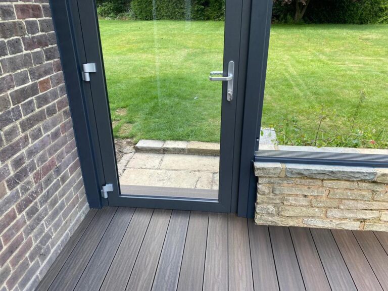 glazing door